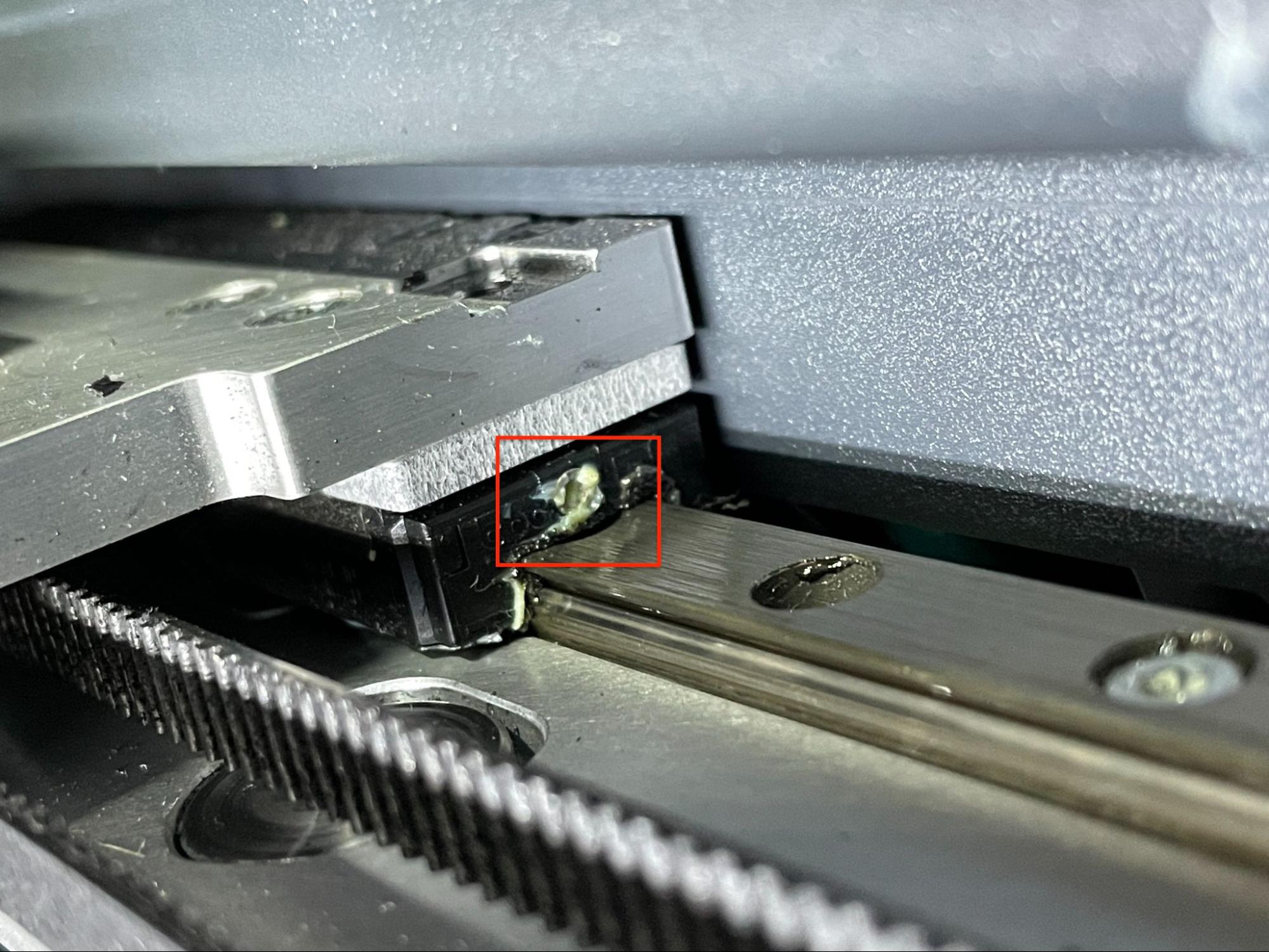 Motion System Maintenance (Metal X)