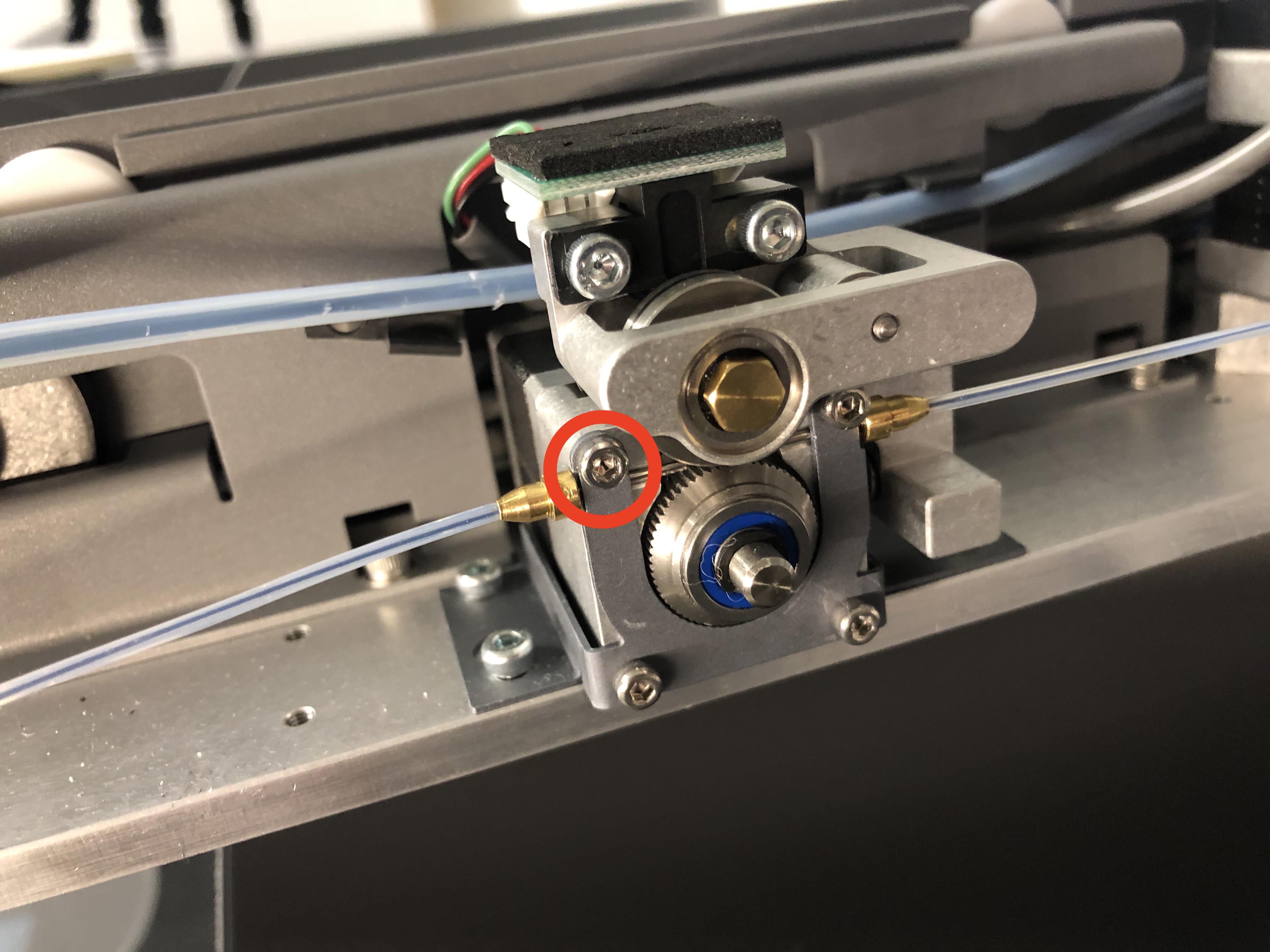 Clearing the Bowden Tubes (Industrial)