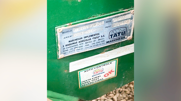 LOTE 023 - PLANTADEIRA TATU ULTRAFLEX PLANTIO DIRETO ULTRA FLEX ANO 2013
