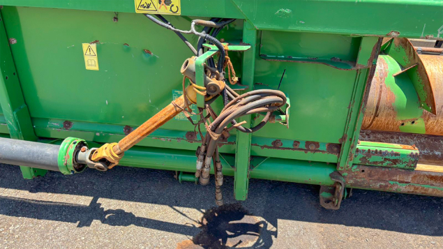 LOTE 21 - COLHEITADEIRA 9650 E PLATAFORMA 630 JOHN DEERE ANO 2008