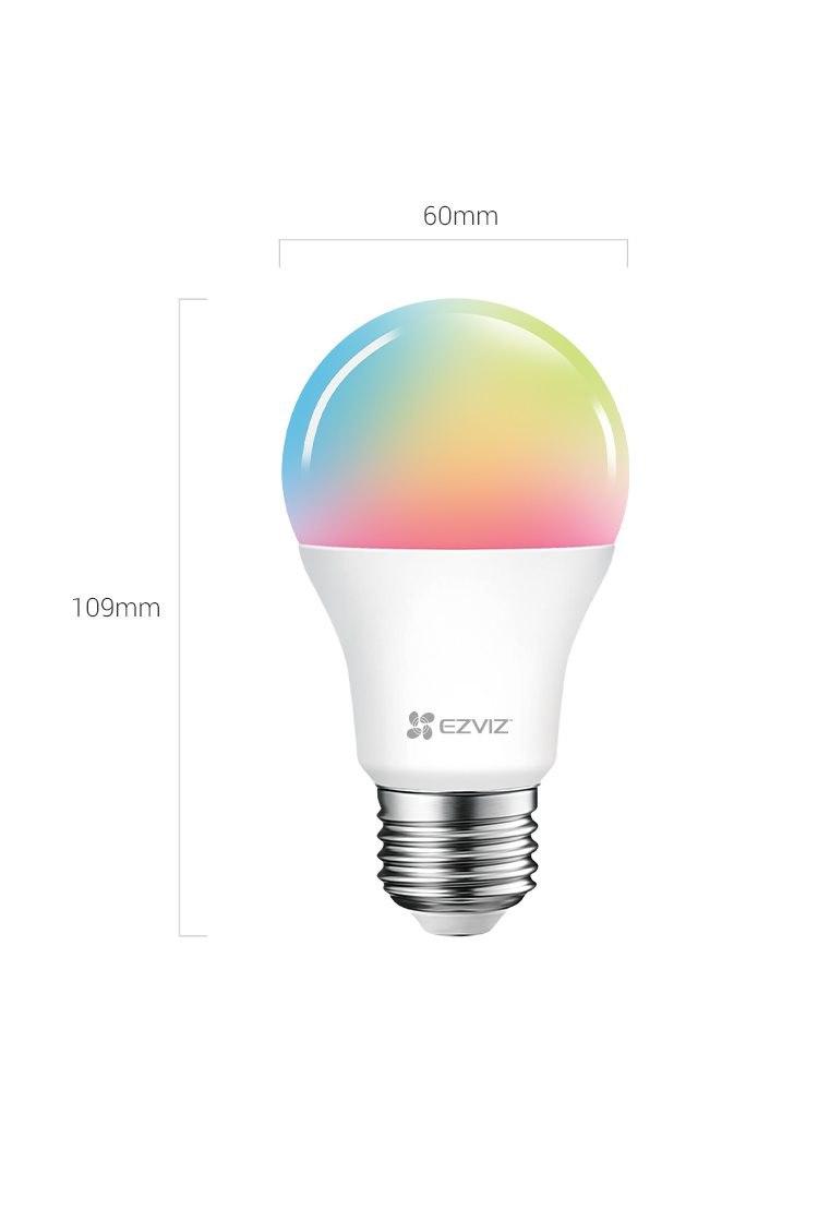 outdoor smart bulb on Lb1 Color Ezviz