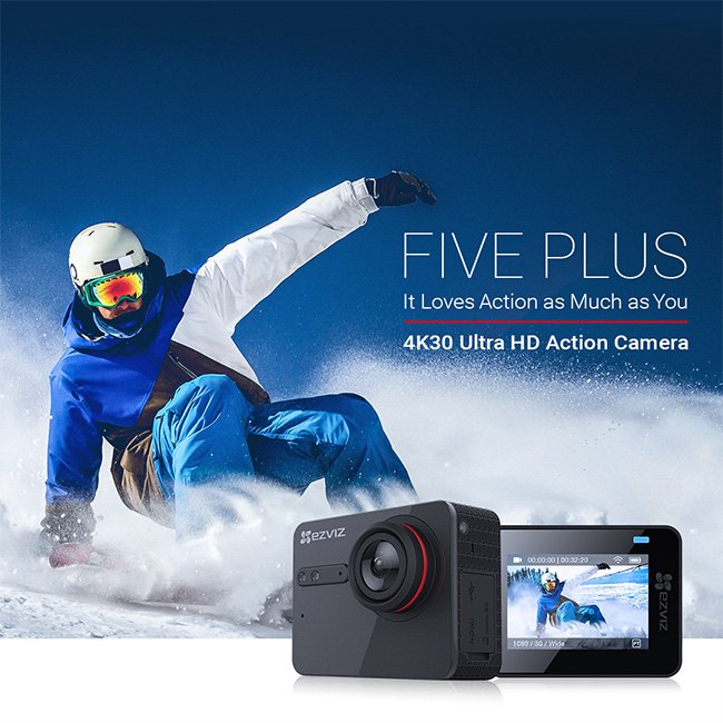 EZVIZ mobile Security Camera Kits, WiFi Cameras, and Action Cams