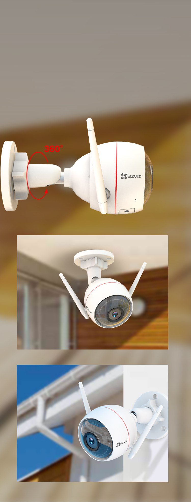 Ezviz C 3 W Visione Notturna A Colori