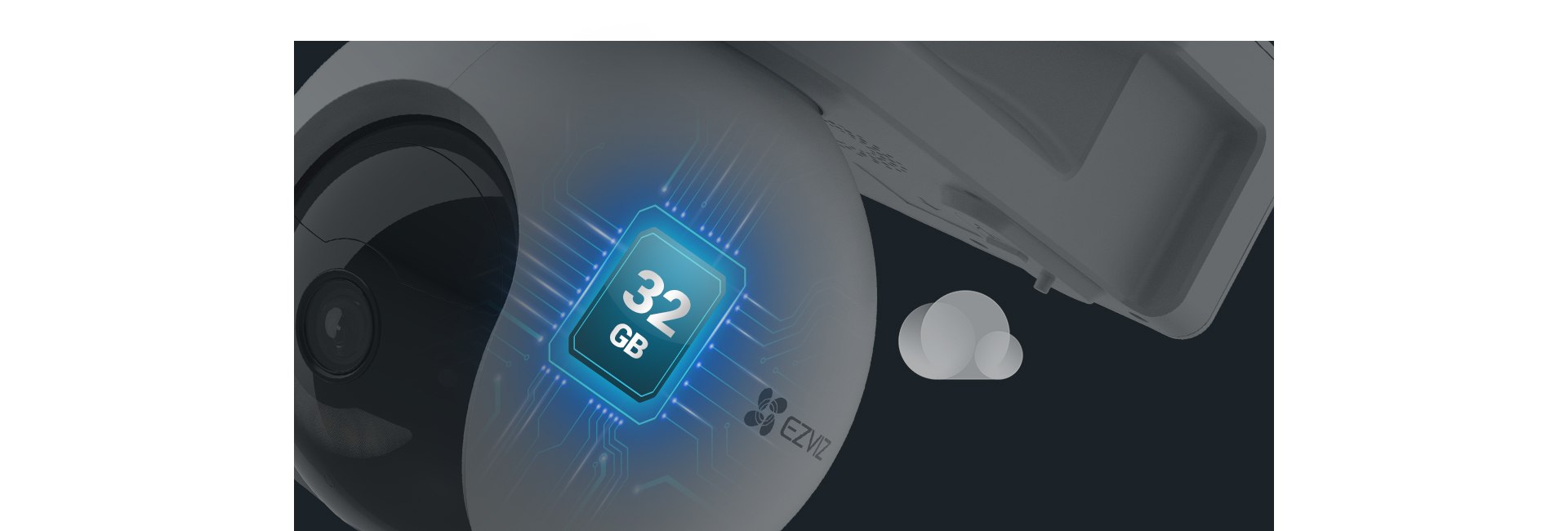 EZVIZ HB8 Caméra WiFi motorisée sur batterie