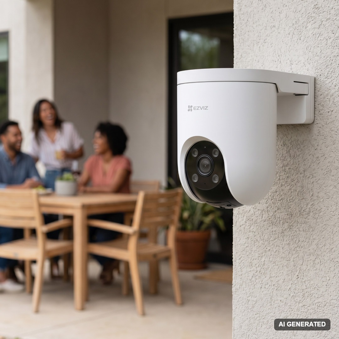 EZVIZ H8c Outdoor Pan and Tilt Wi-Fi Security Camera