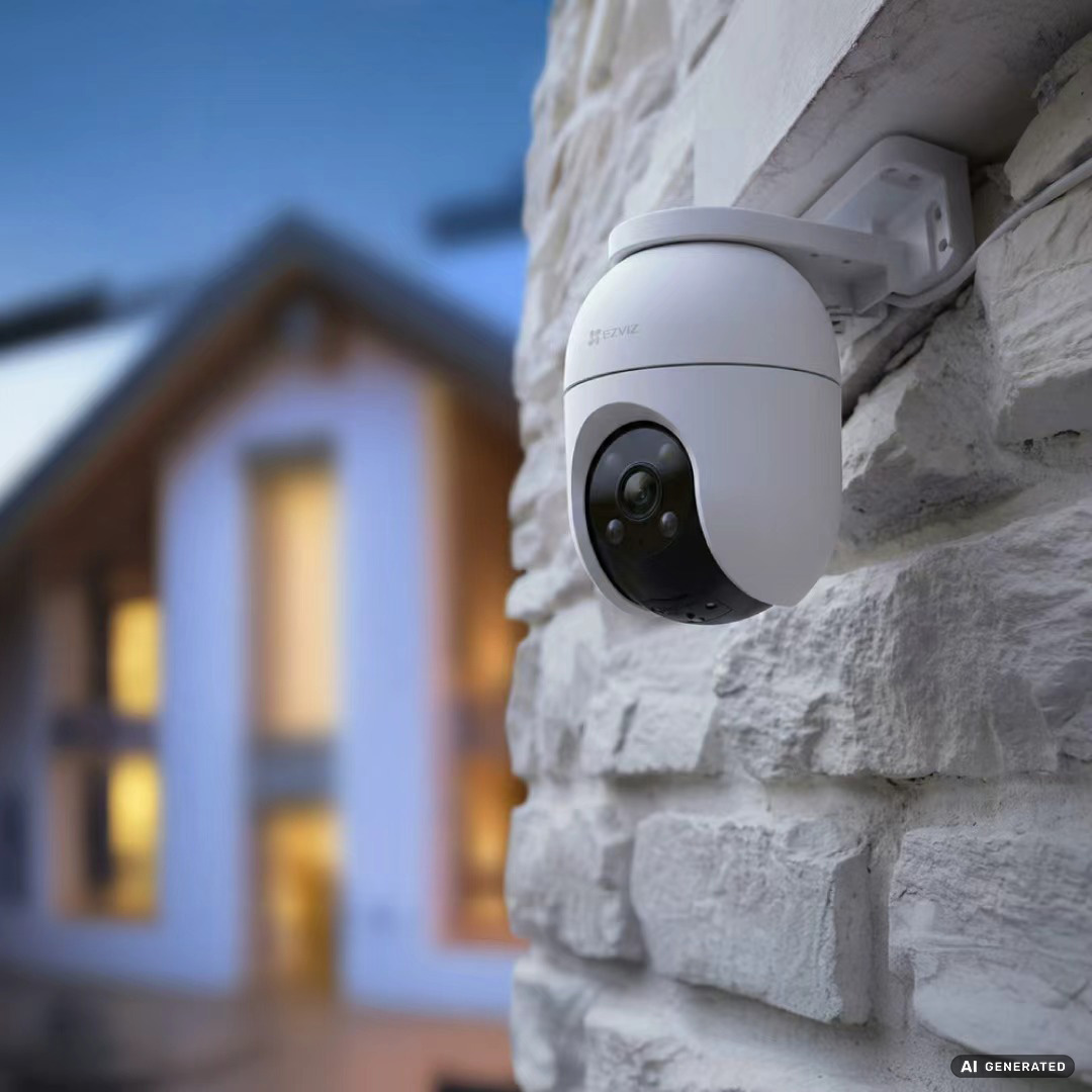 Monitoring your home remotely using smart EZVIZ cameras