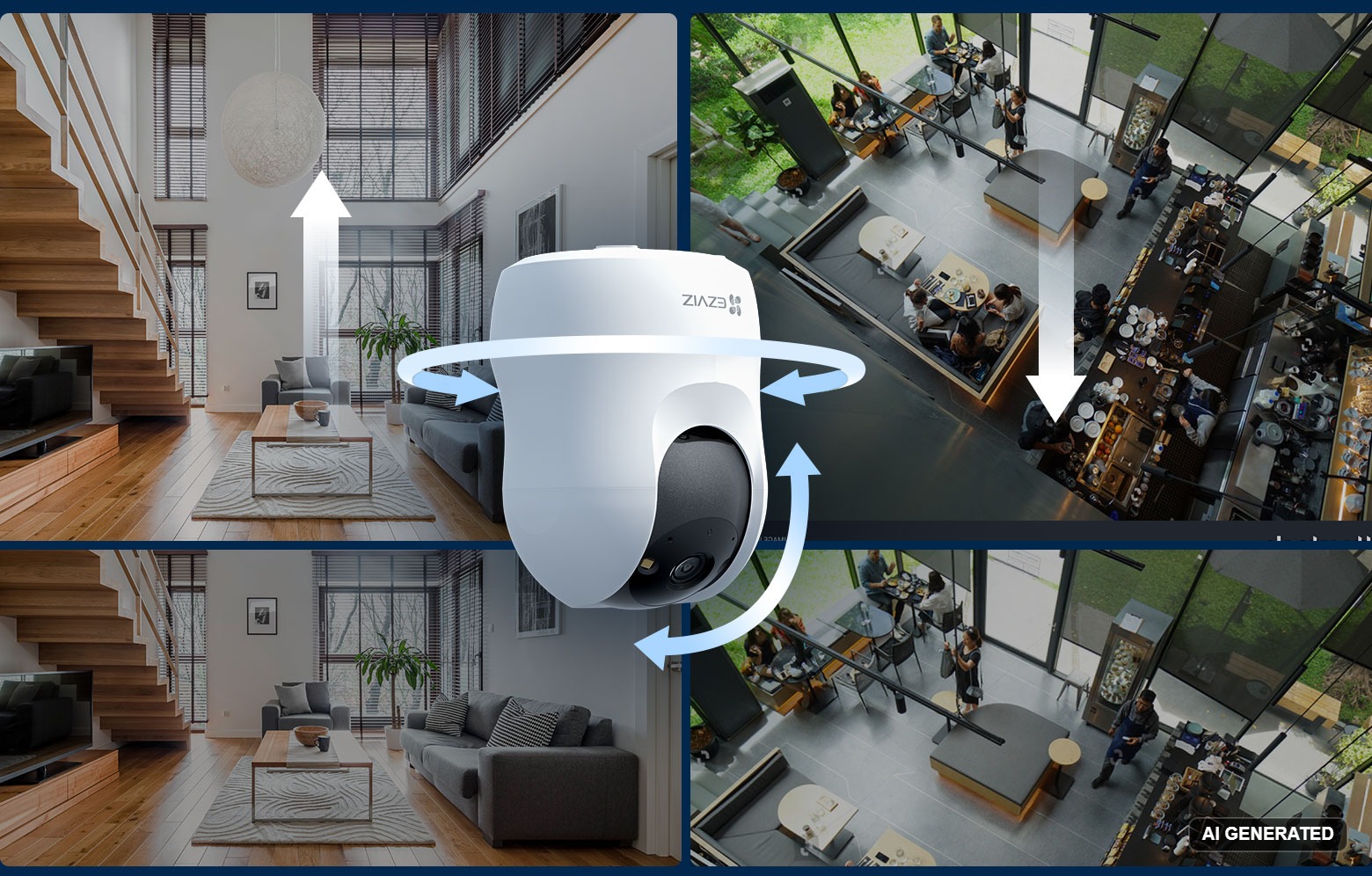 EZVIZ C6N G1 2K indoor security camera