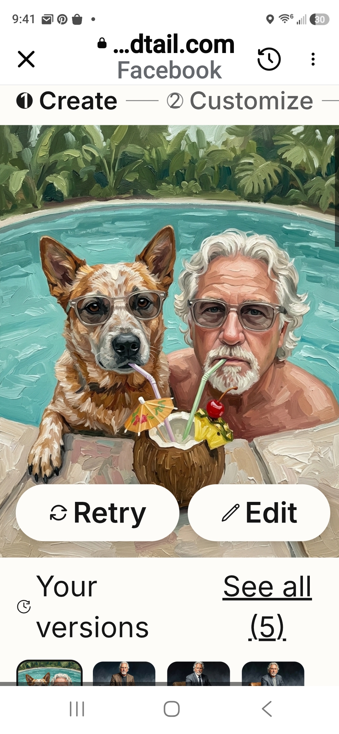 Premium Personal Profile Image