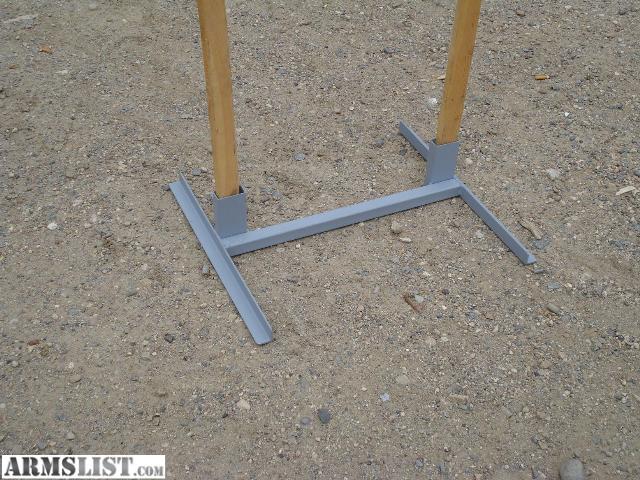 ARMSLIST - For Sale: IDPA/IPSC Sized Steel Target Stands