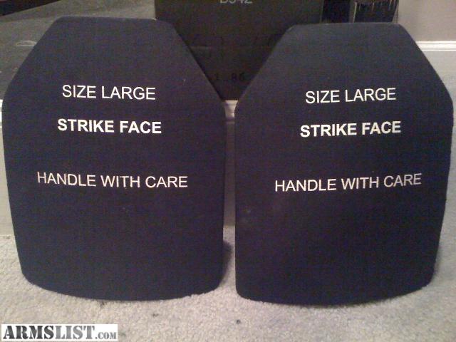 ARMSLIST - For Sale/Trade: 2 Large SAPI Plates