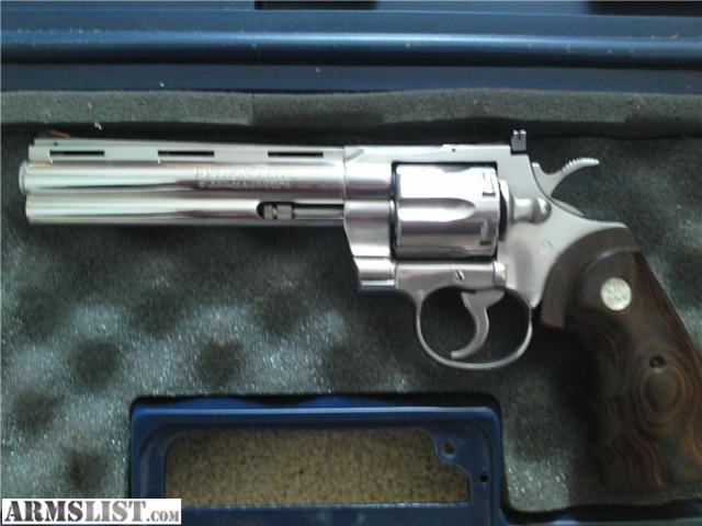 ARMSLIST - For Sale: COLT PYTHON ELITE 357 6 INCH BRIGHT STAINLESS NIB!