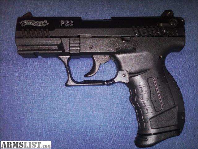 ARMSLIST - For Sale: Walther P22 With 3 Magazines