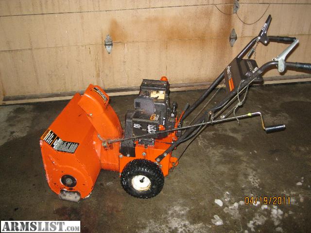 ARMSLIST - For Sale: ariens snowblower - newer model