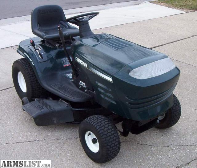 ARMSLIST For Sale/Trade Craftsman Lawn Tractor w/42" Plow & Deck