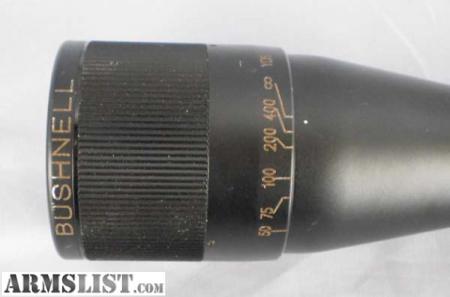 ARMSLIST - For Sale: Bushnell Banner 6-18x50 Rifle Scope