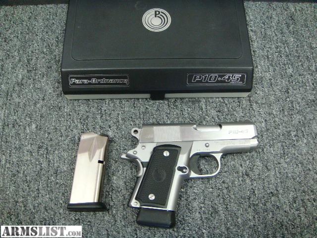 ARMSLIST - For Sale: Para Ordnance P10-45 .45ACP Pistol Subcompact 1911