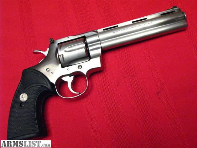 ARMSLIST - For Sale: Colt Python 357 Magnum 6 Stainless.