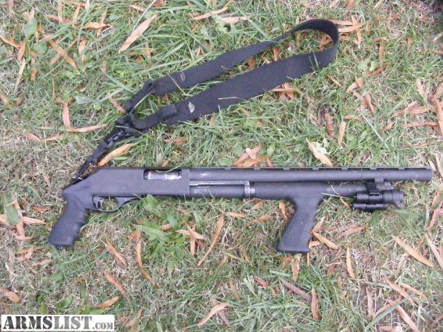 ARMSLIST - For Sale: 12 guage pistol grip pump flashlight and laser