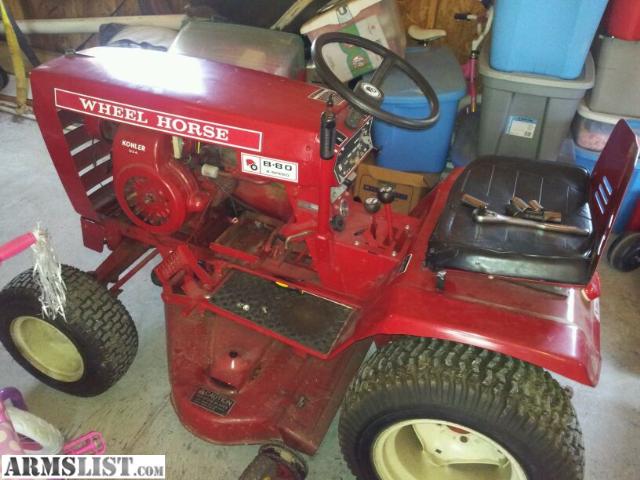 ARMSLIST - For Sale/Trade: 1972 Wheel Horse B-80