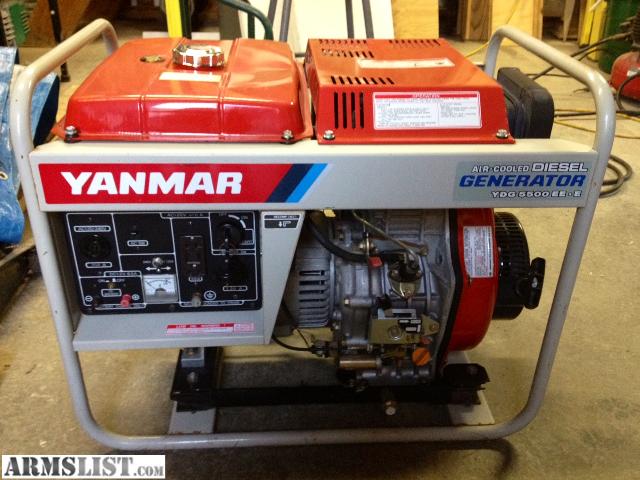 Генератор yanmar diesel