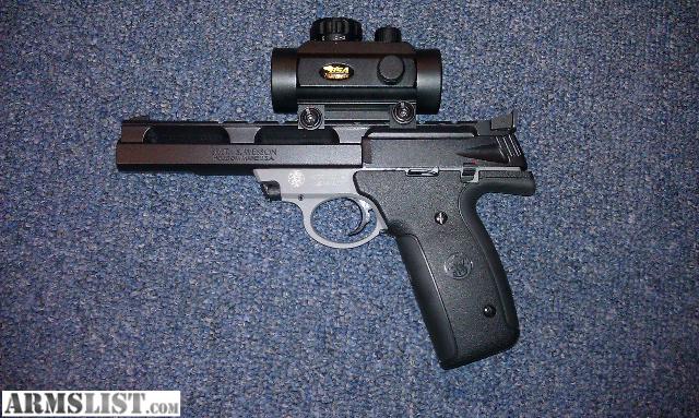 ARMSLIST - For Sale: Smith and Wesson 22A semi auto pistol with red dot