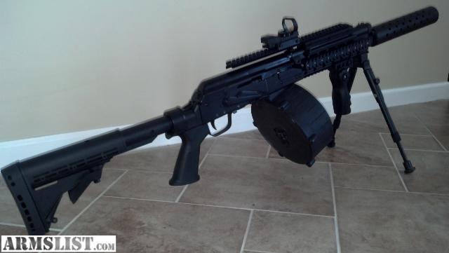 Saiga 12 Shotgun With Drum