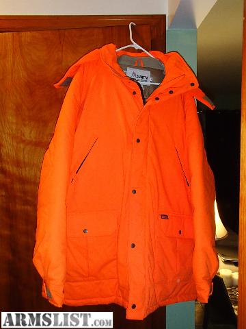 ARMSLIST - For Sale: Blaze Orange Hunting Jacket 4XL