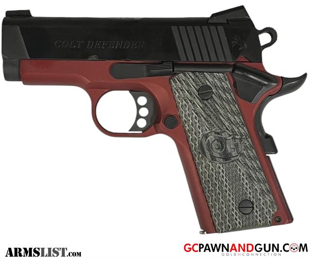 Colt Defender Talo Lightweight Series 80 Model O Handgun .45 Auto 22778383