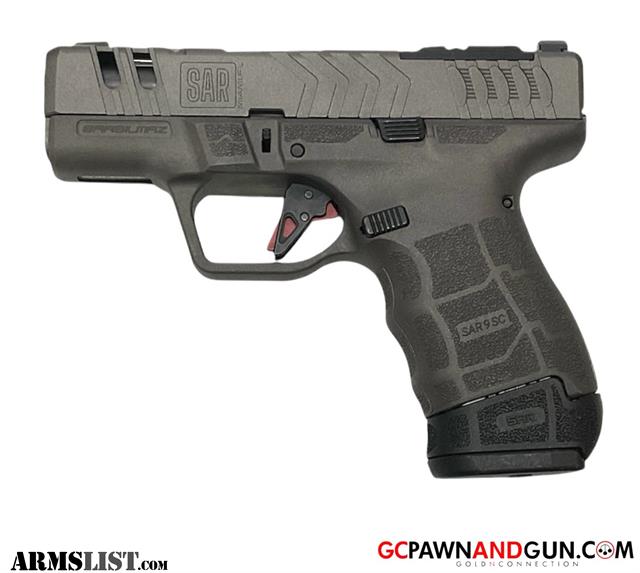 Sar Arms SAR9SC Gen 2 Handgun 9 MM 22883689