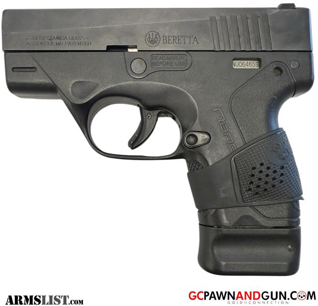 Beretta BU9 Nano Handgun 9 MM Image
