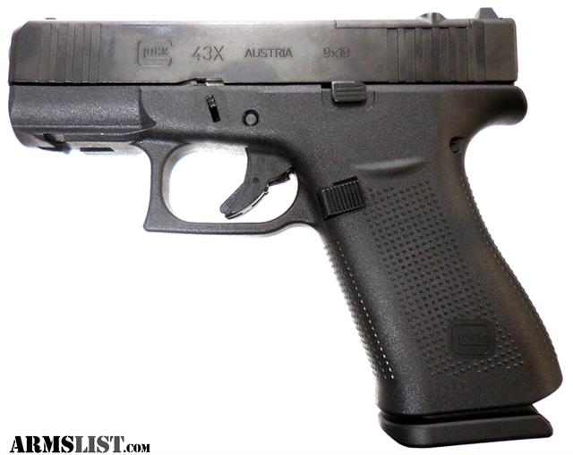 Glock 43X - PX4350201FRMOS Handgun 9 MM Image
