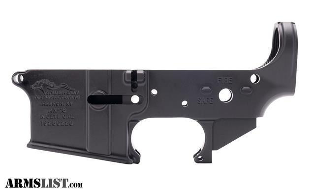 Anderson Manufacturing AM15 - D2-K067-A000 Lower Receiver .223 / 5.56 Nato Image