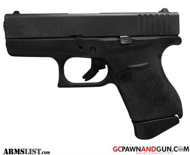 Glock 43 Handgun 9 MM Image