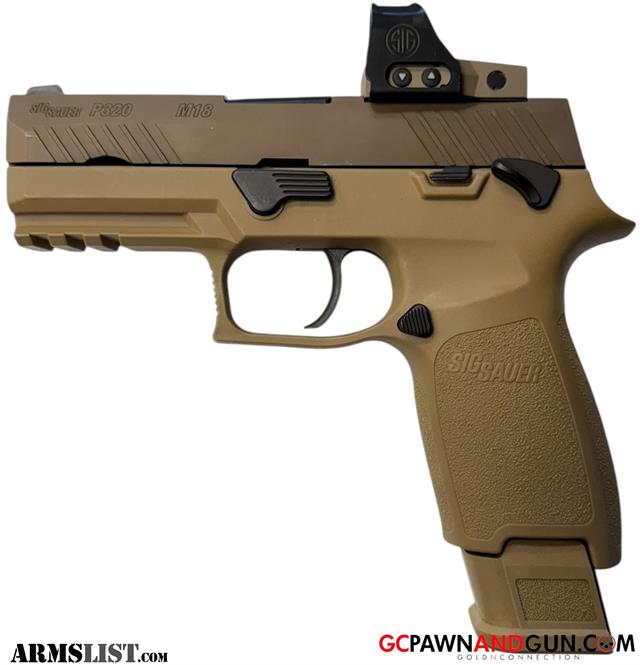Sig Sauer P320 M18 Handgun 9 MM Image
