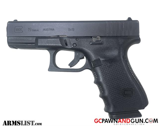 Glock 19 Gen 4 Handgun 9 MM Image