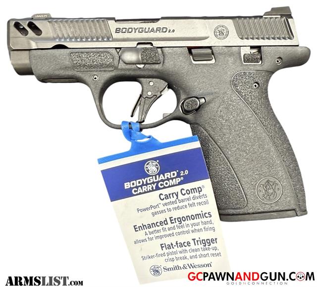 S&W Performance Center Bodyguard 2.0 Carry Comp Handgun .380 ACP Image