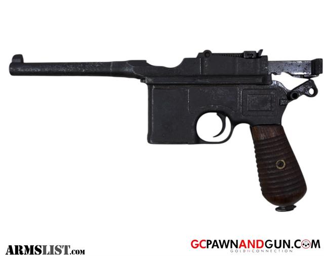 Mauser C-96 Handgun 7.63X25MM Mauser Image