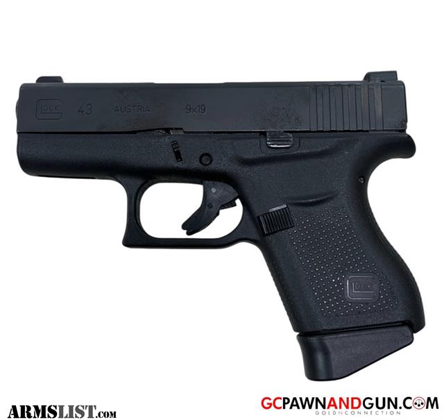 Glock 43 Handgun 9 MM Image