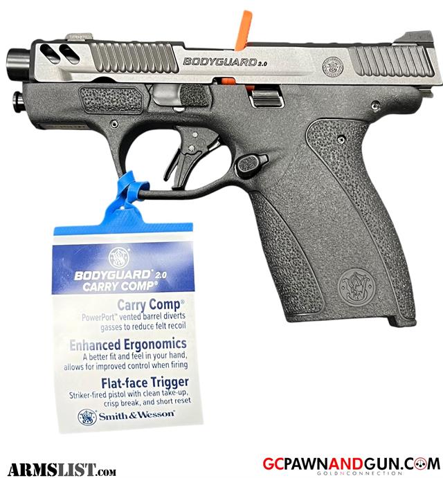 S&W Performance Center Bodyguard 2.0 Carry Comp Handgun .380 ACP Image