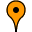 google orange pin