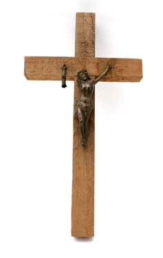 Crucifix - original part of the installation&#169; image: M HKA