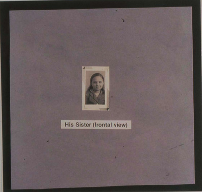 "His Sister (frontal view)"&#169;image:  Maria Thereza Alves