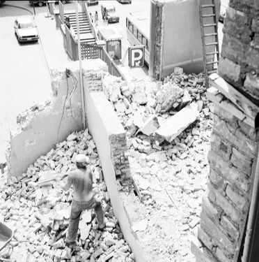 Demolition 'Office Baroque': photographic documentation_4. Exterior view.&#169;image: Nick Goyvaerts