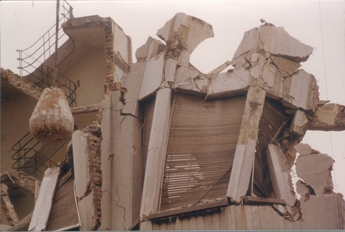 Demolition 'Office Baroque': photographic documentation_9. Exterior view.&#169;image: ICC Archive 