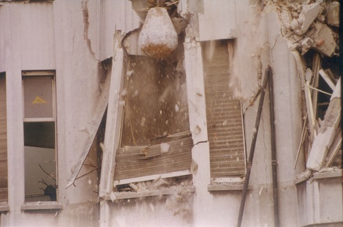 Demolition 'Office Baroque': photographic documentation_10. Exterior view.&#169;image: ICC Archive 