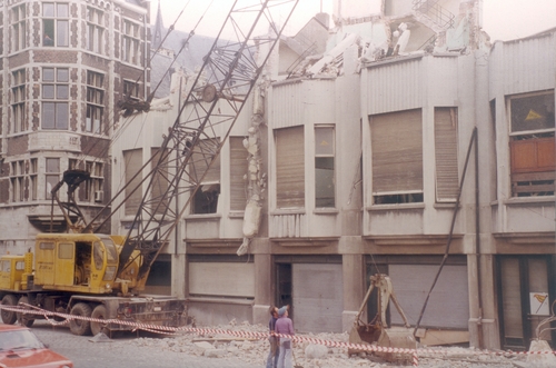 Demolition 'Office Baroque': photographic documentation_11. Exterior view.&#169;image: ICC Archive 