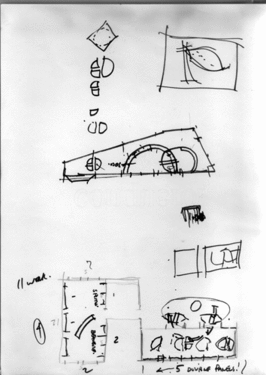 Final sketches of 'Office Baroque'.