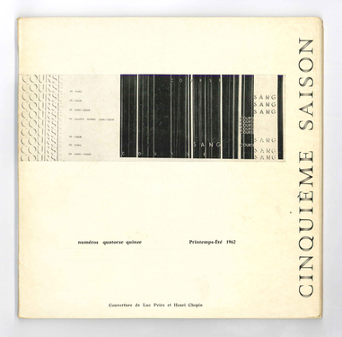 cinquième saison - Revue de Poésie Evolutive, Numéros Quatorze-Quinze