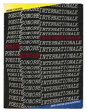 Poésie Sonore Internationale