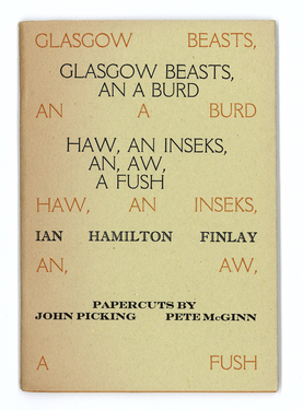 Glasgow Beasts, an a Burd. (Haw, an inseks, an, aw, a Fush)